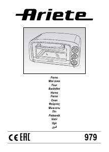 Manual de uso Ariete 979 Horno