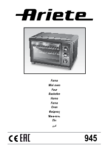 Manual Ariete 945 Oven