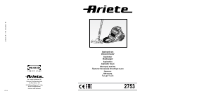 Εγχειρίδιο Ariete 2753 Ηλεκτρική σκούπα