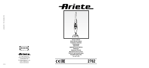 Manual de uso Ariete 2762 Aspirador