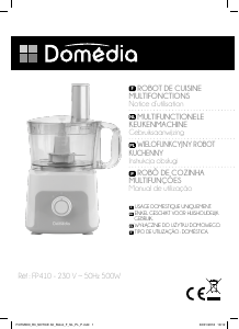 Mode d’emploi Domédia FP410 Robot de cuisine