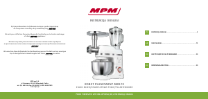 Handleiding MPM MRK-15 Keukenmachine