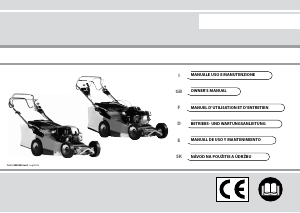 Handleiding Oleo-Mac LUX 55 HXF Grasmaaier