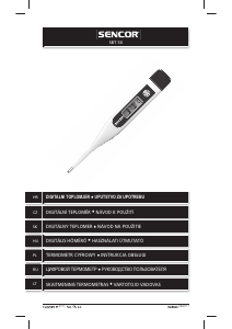 Priručnik Sencor SBT 50 Termometar
