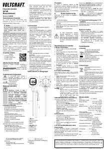 Használati útmutató Voltcraft DET4R Élelmiszer-hőmérő