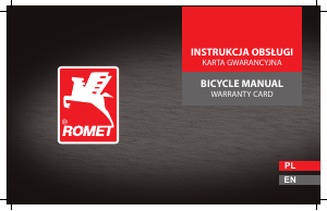 Handleiding Romet HURAGAN DISC 2 Fiets