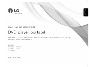 Manual LG DP561B DVD player