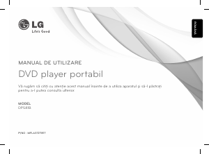 Manual LG DP581B DVD player