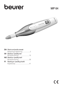 Bruksanvisning Beurer MP 64 Manikyr-pedikyr set