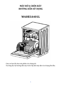 Manual Galanz W60B3A401L Dishwasher