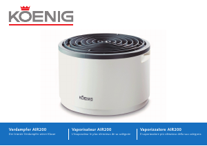 Mode d’emploi Koenig B05100 Humidificateur