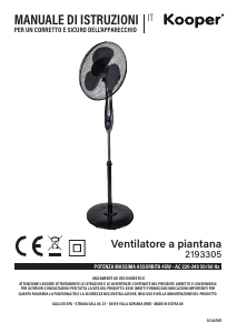 Manual Kooper 2193305 Ventilador