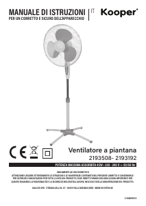 Manual Kooper 2193508 Ventilador