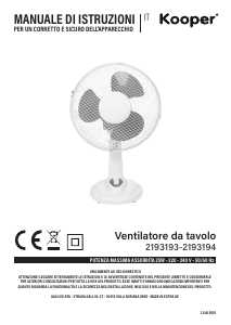 Manual Kooper 2193193 Ventilador