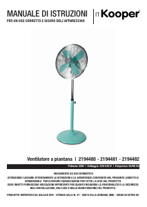 Manuale Kooper 2194482 Ventilatore