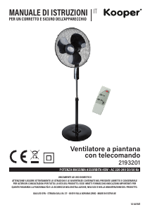 Manuale Kooper 2193201 Ventilatore