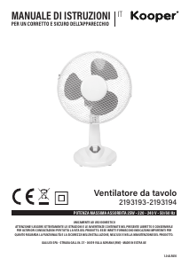 Manuale Kooper 2193194 Ventilatore