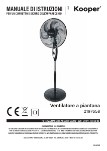 Manuale Kooper 2197658 Ventilatore