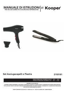 Manual Kooper 2193181 Secador de cabelo