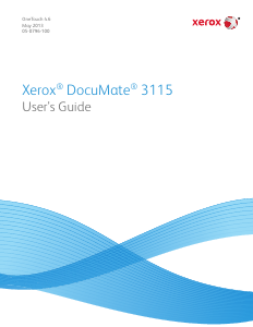 Handleiding Xerox DocuMate 3115 Scanner