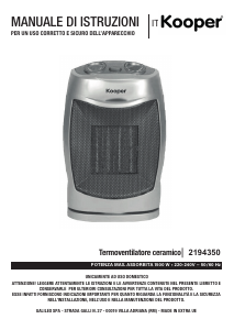 Manual Kooper 2194350 Heater