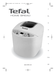 Manual Tefal OW2001 Home Bread Máquina de pão