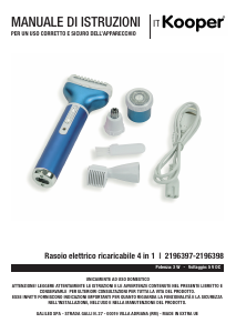 Manual Kooper 2196398 Máquina barbear