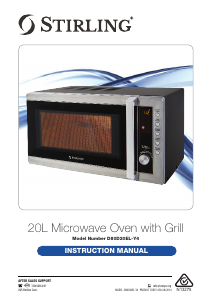 Manual Stirling D80D20EL-Y4 Microwave