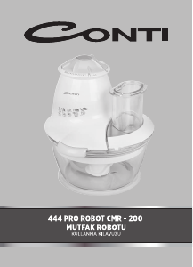 Manual Conti CMR-200 Food Processor