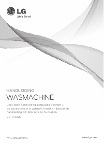 Handleiding LG DD1411BWM Wasmachine