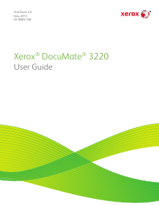 Manual Xerox DocuMate 3220 Scanner