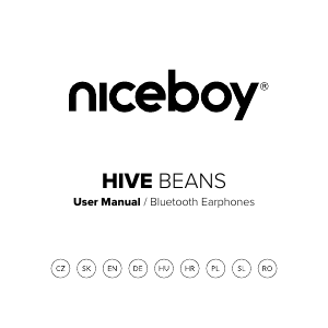 Manual Niceboy HIVE Beans Headphone