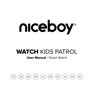 Bedienungsanleitung Niceboy KIDS PATROL Smartwatch