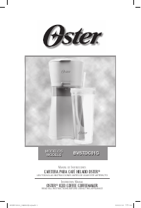 Manual de uso Oster BVSTDC01G Máquina de café