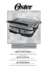 Handleiding Oster CKSTPA4881 Contactgrill
