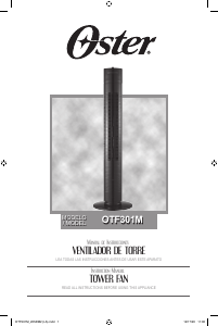 Manual de uso Oster OTF301M Ventilador