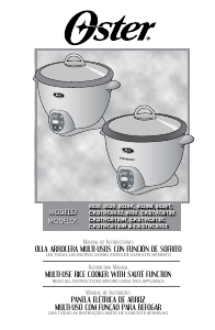 Manual Oster 6029K Rice Cooker