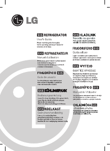 Manuale LG GW-B2071FSV Frigorifero-congelatore