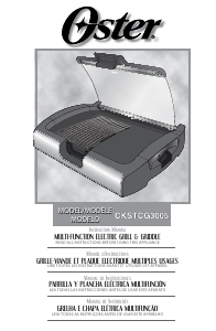 Manual Oster CKSTCG3005 Table Grill