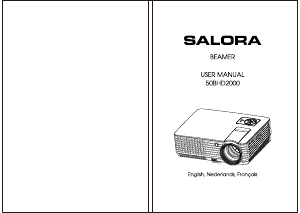 Handleiding Salora 50BHD2000 Beamer