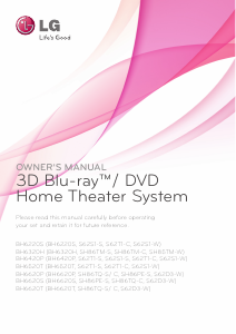 Manual LG BH6520T Home Theater System