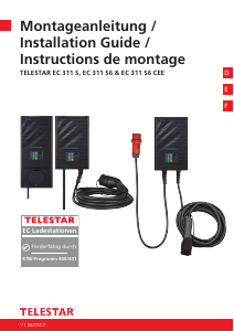 Manual Telestar EC 311 S6 CEE Charging Station