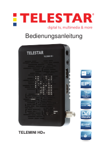 Bedienungsanleitung Telestar TELEMINI HD+ Digital-receiver