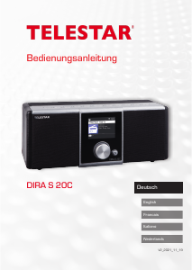 Bedienungsanleitung Telestar DIRA S 20C Radio