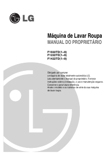 Manual LG F1022TD Máquina de lavar roupa