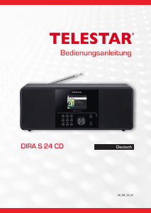 Manuale Telestar DIRA S 24 CD Radio