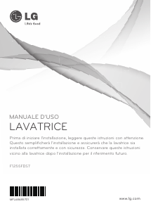 Manuale LG F1255FDS7 Lavatrice