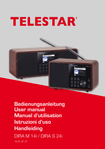 Manual Telestar DIRA M 14i Radio