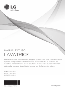 Manuale LG F1280QDS Lavatrice