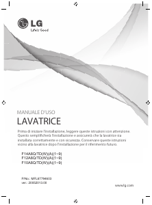 Manuale LG F12A8TDA5 Lavatrice